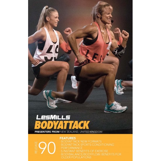 BODY ATTACK 90 VIDEO+MUSIC+NOTES